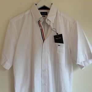 Eden Park white SS button down